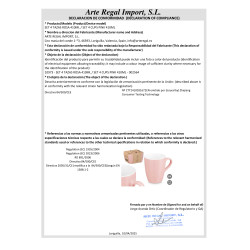 SET 4 CUPS PINK 410ML