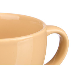 SET 4 TAZONES BEIGE 480ML