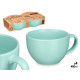 SET 4 BOLS MENTHE 480ML