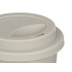 CUP WITH SILICON LID GREY 360ML