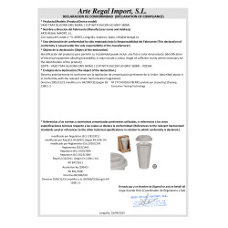 VASO TAPA SILICONA GRIS 360ML