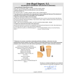 CUP WITH SILICON LID BEIGE 360ML