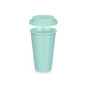 GOBELET COUVERCLE EN SILICONE MENTHE 360ML