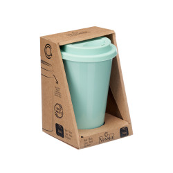 VASO TAPA SILICONA MENTA 360ML