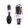 BROSSE À CHEVEUX NOIR SILICONÉE