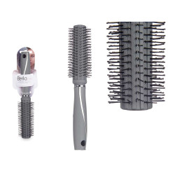 BROSSE À CHEVEUX BOUCLÉS GRISE SILICONÉE