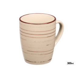 TASSE 300 ML 8,6 X 10,6 CM SPIRALE TERRE