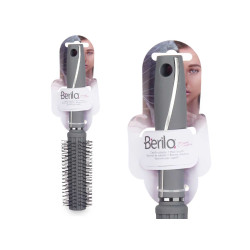 SILICONED GREY BRUSH CURLY HAIR