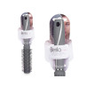 BROSSE À CHEVEUX BOUCLÉS GRISE SILICONÉE