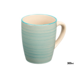 CANECA 300ML 8,6 X 10,6 CM AZUL