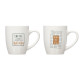 PORCELAIN MUG NATURAL COFFE ASSORTED 2 350ML