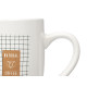 PORCELAIN MUG NATURAL COFFE ASSORTED 2 350ML