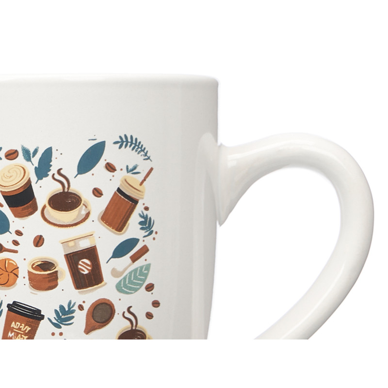 TASSE PORCELAINE BREAKFAST ASSORT 2 350ML