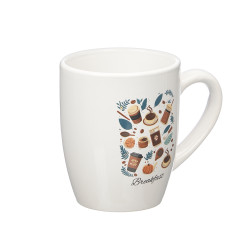 TAZA PORCELANA BREAKFAST SURT 2 350ML