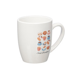CANECA PORCELANA COFFEE HOUSE 350ML SORT 2