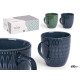 TAZZA DA COLAZIONE ASSORTITA 2 COLORI SCURI 600ML
