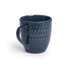 BREAKFAST MUG ASSORTED 2 DARK COLOURS 600ML