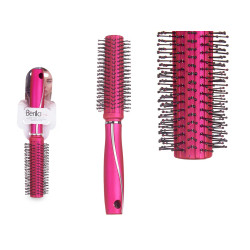 BROSSE À CHEVEUX BOUCLÉS FUCHSIA SILICONÉE