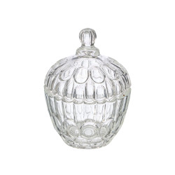 GLASS CANDY DISH 10X11,5CM