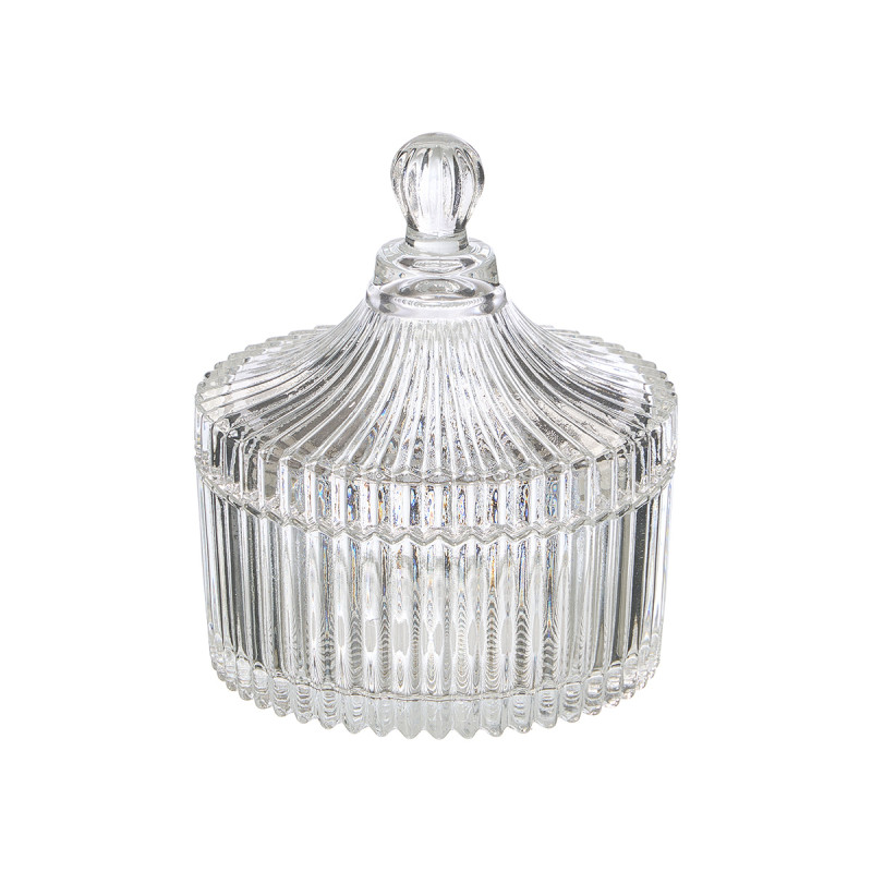 BONBONNIÈRE EN VERRE 10X14CM