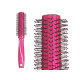 BROSSE À CHEVEUX BOUCLÉS FUCHSIA SILICONÉE