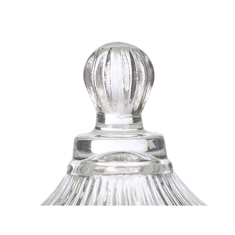 GLASS CANDY DISH 10X14CM