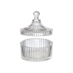 BONBONNIÈRE EN VERRE 10X14CM