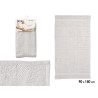 ASCIUGAMANO LISCIO 90X150 GRIGIO CHIARO