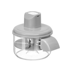 ÉPLUCHEUR ÉLECTRIQUE GRIS 600ML