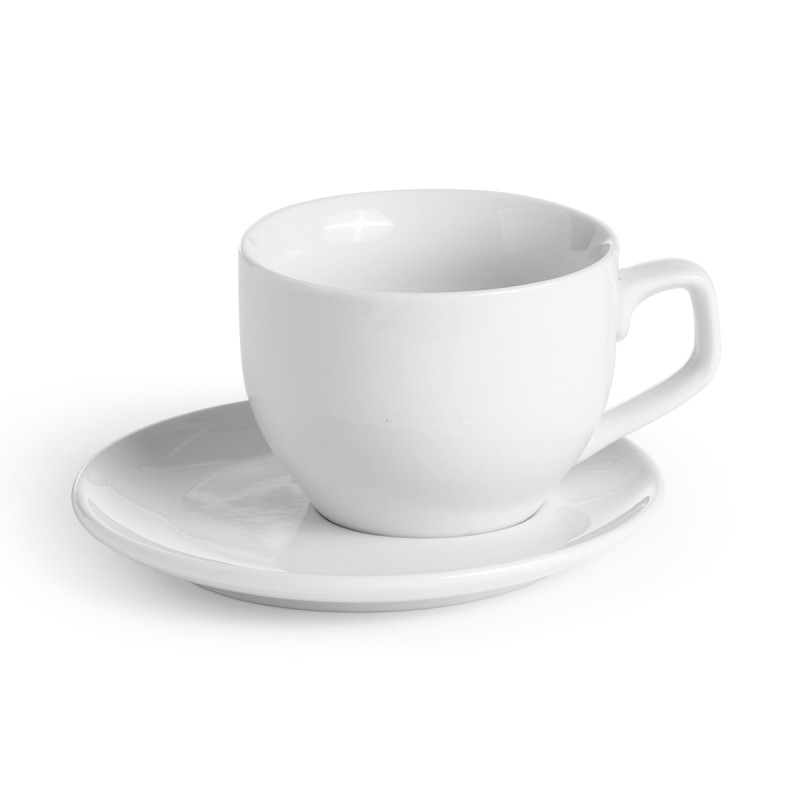 CHAVENA COM PRATO PORCELANA 350ML