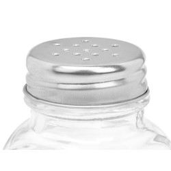 SQUARE GLASS SALT SHAKER