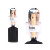 BROSSE À CHEVEUX CARRÉE MANCHE BOIS 