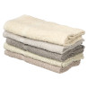 TORCHON CUISINE COTON 400 GR 50X50 ASSORT 5 GRIS