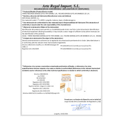 FRASCO REDONDO BOROSILICATO TAMPA BAMBU 1,4L