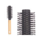 ESCOVA CABELO BRUSHING CABO MADEIRA