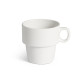 TAZA DESAYUNO PORCELANA APILABLE BLANCO 36CL