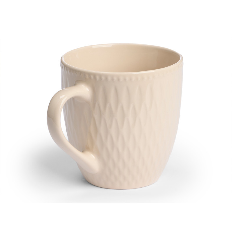 TASSE PETIT DÉJEUNER ASSORT 2 COUL CLAIRES 600ML