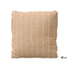 COUSSIN RAYURES POINT BEIGE 45X45CM