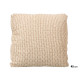 COUSSIN ENTRELACÉ CRÈME 45X45CM
