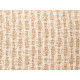 CREAM WOVEN CUSHION 45X45CM