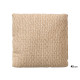 COUSSIN ENTRELACÉ BEIGE 45X45CM