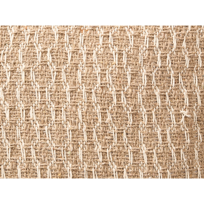 BEIGE WOVEN CUSHION 45X45CM