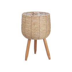 VASO CLARO COM PÉS 39CM