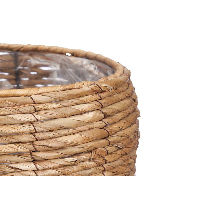 VASO ESCURO COM PÉS 52CM