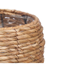 VASO ESCURO COM PÉS  36CM