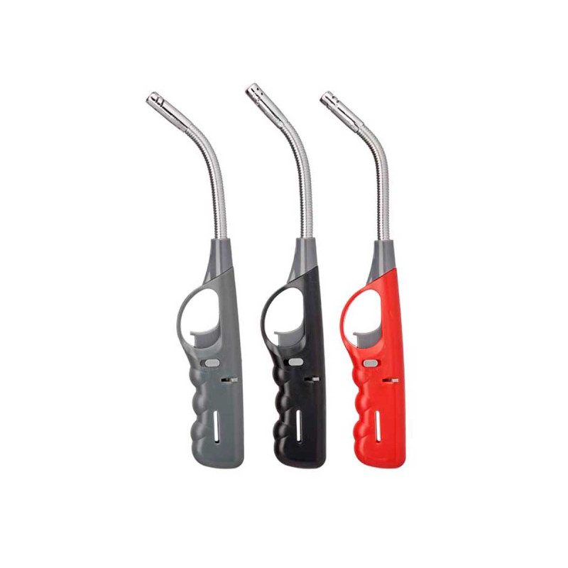 ACCENDI SIGARI FLES ASS 3 NERO GRIGIO ROSSO