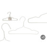 SET 8 PERCHAS INFANTIL METALICAS C SILICONA BLANCO