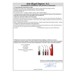 ENCENDEDOR FLEXIBLE SURT 3 NEGRO GRIS ROJO