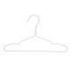 SET 8 PERCHAS INFANTIL METALICAS C SILICONA BLANCO
