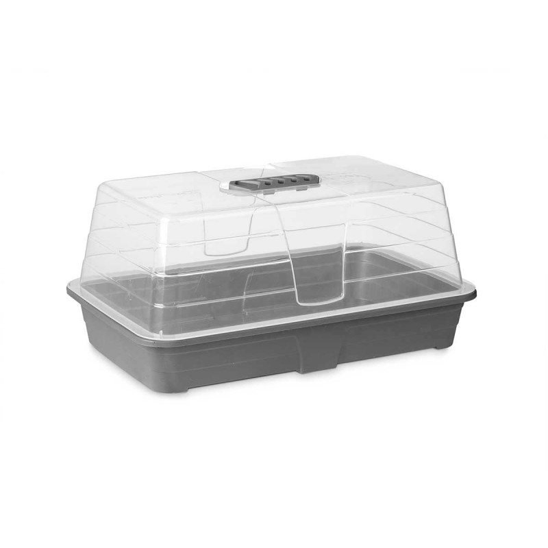 PLASTIC GREENHOUSE WITH 4,1L WITH VENTILATION